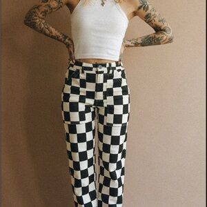 P&Co Checkered Women's Pants